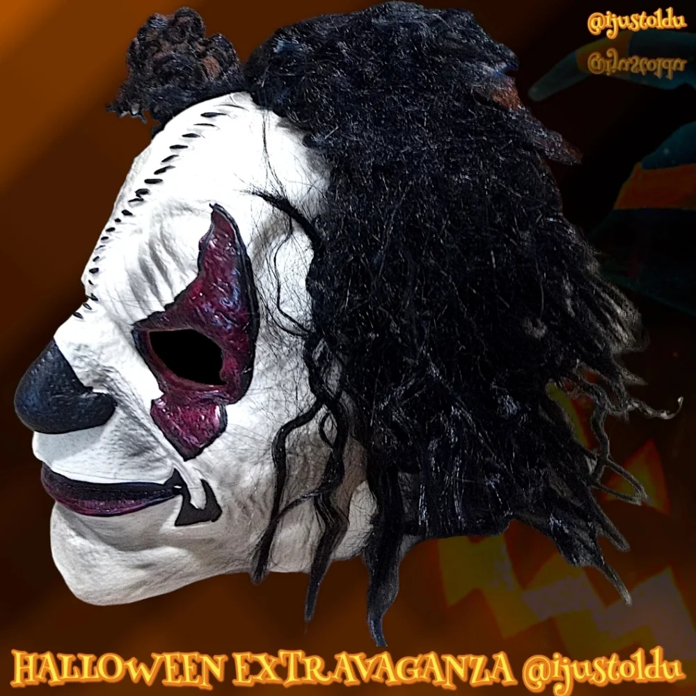 Halloween Cosplay Costume Event | Freakshow Clown Mask | High Quality Prof Grade